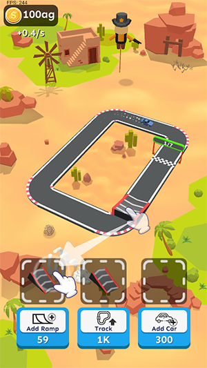 合并特技赛道截图