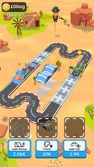 合并特技赛道截图