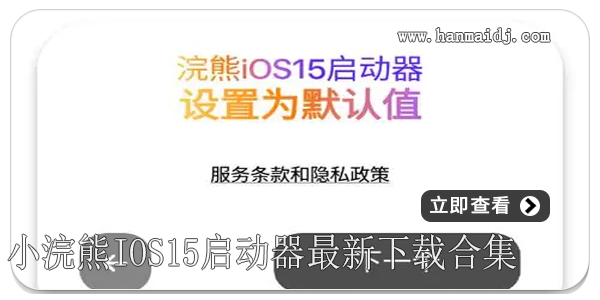 小浣熊ios15启动器