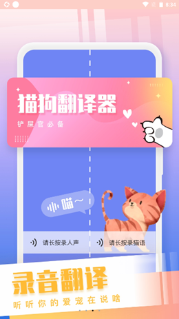 和猫对话截图