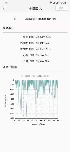 知惠健康睡眠截图