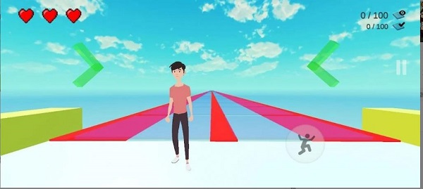 玻璃桥奔跑截图