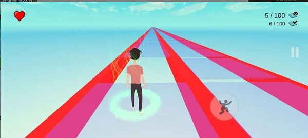 玻璃桥奔跑截图