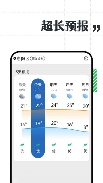 余晖天气截图