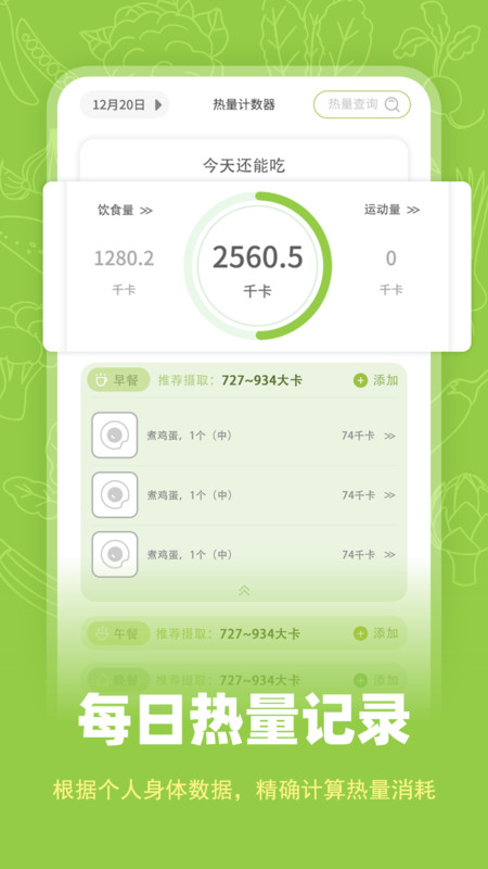 热量计数器截图