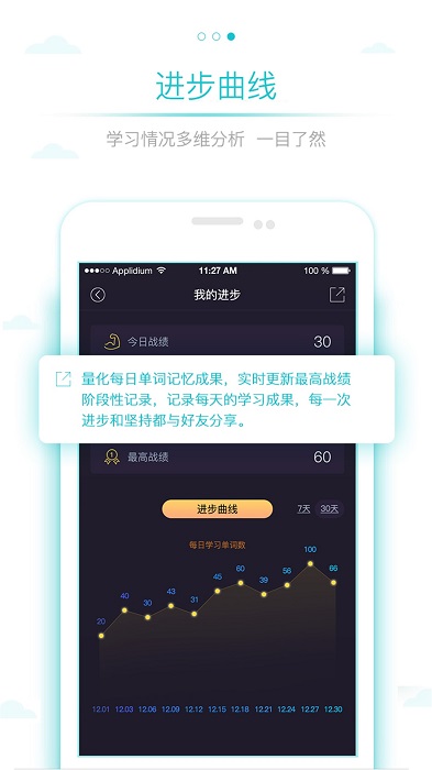 星火考研词汇截图