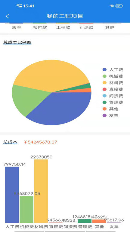 承包商管家截图