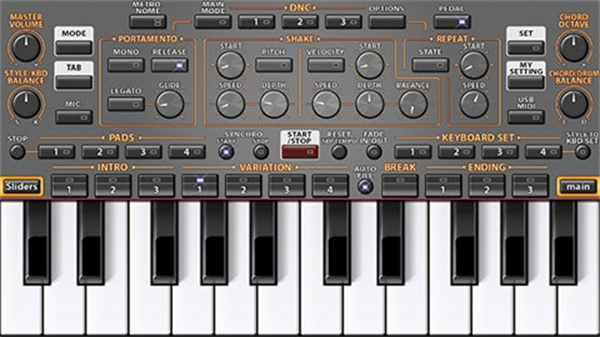 korg电子琴手机版截图