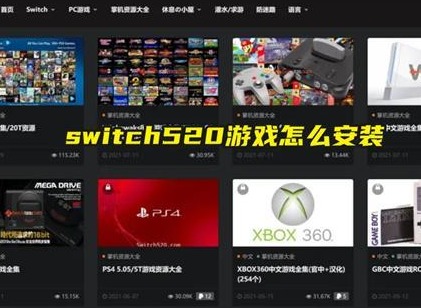 switch520游戏怎么玩 switch520游戏安装教学