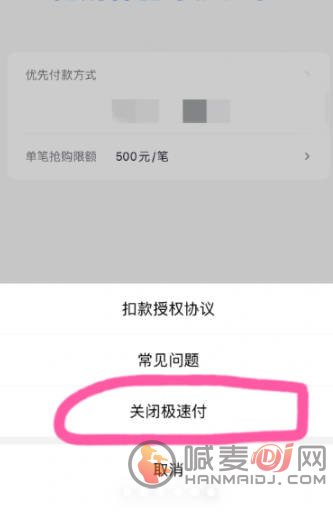 抖音极速支付怎么关闭 抖音极速支付关闭步骤图片