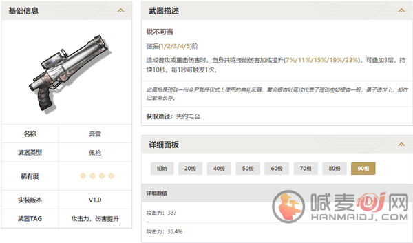 鸣潮大月卡武器选哪个 鸣潮大月卡武器推荐