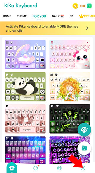 kika keyboard apk添加语言