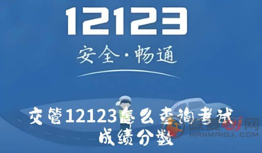 交管12123怎么查询考试成绩分数 交管12123查询考试成绩方法