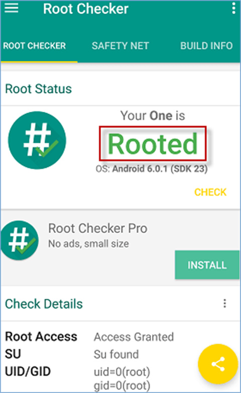 Root Checker手机root权限检查方法