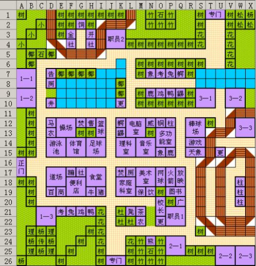 口袋学院物语2地图布局攻略