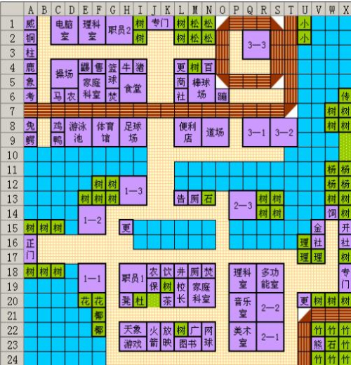 口袋学院物语2地图布局攻略