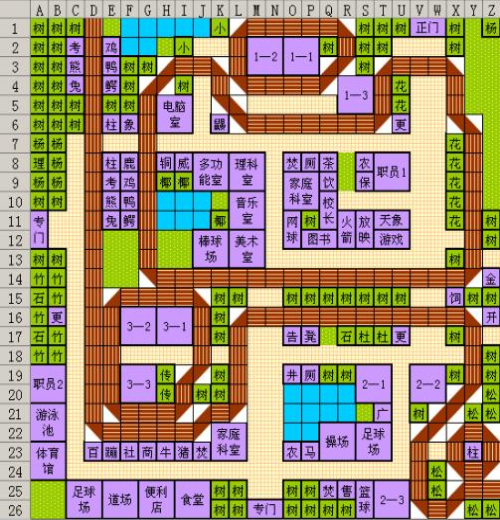 口袋学院物语2地图布局攻略