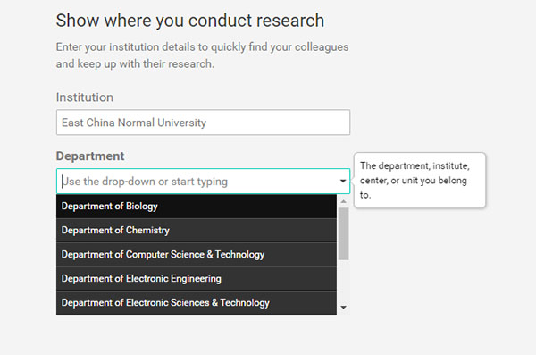 researchgate注册方法