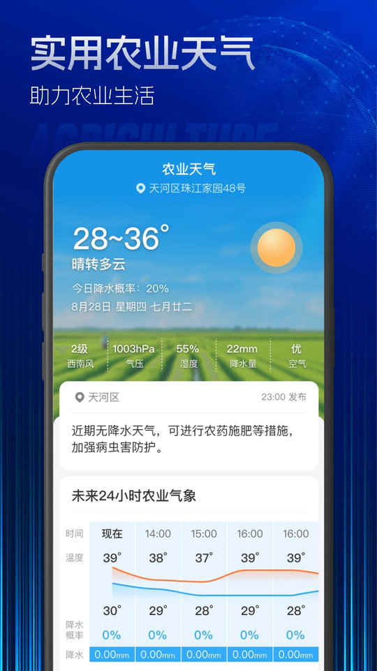 5G实时定位天气